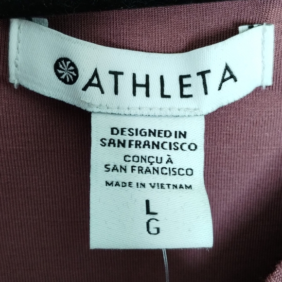 Athleta Mauve Midi Dress - Picture 8 of 11